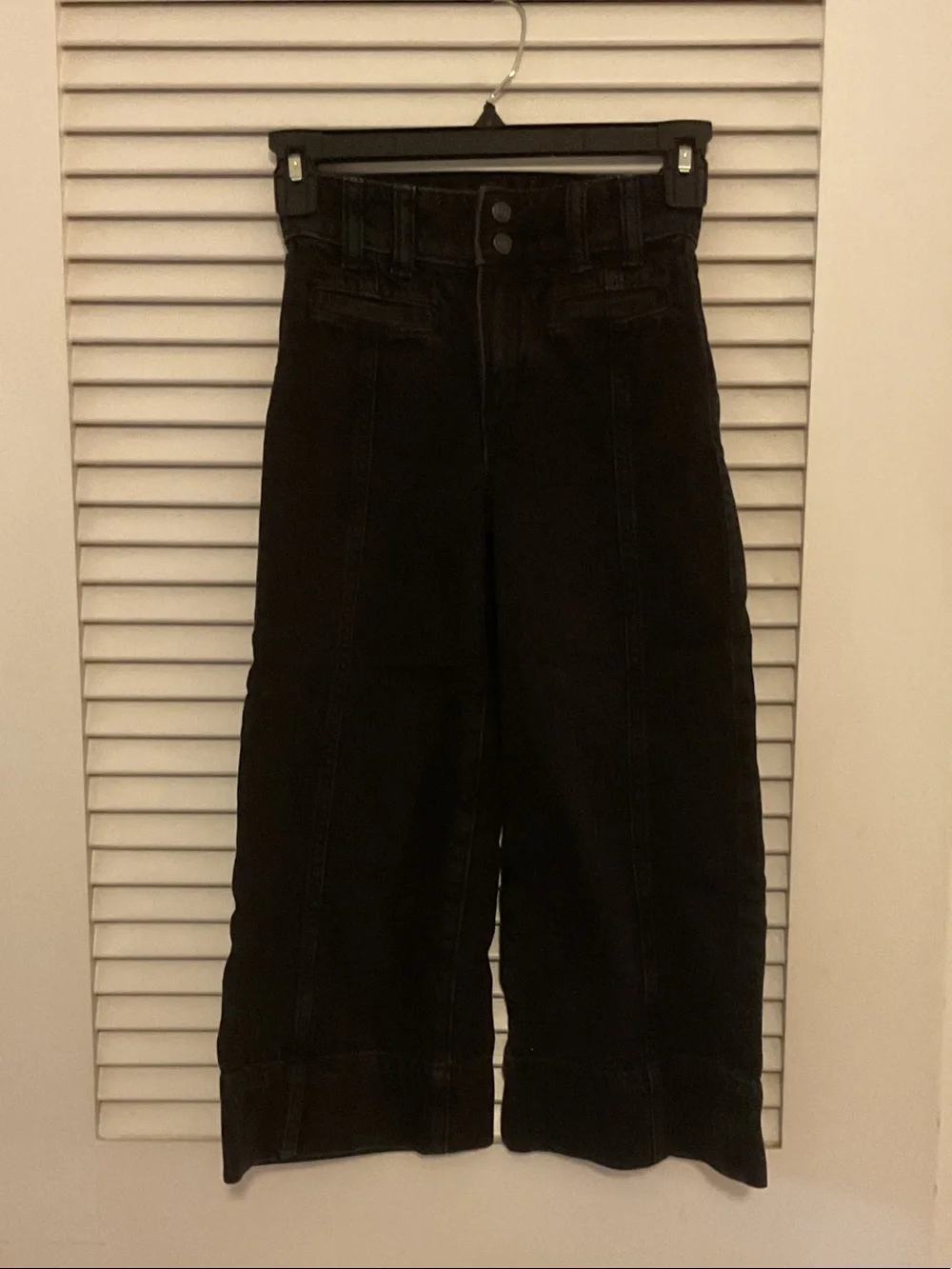 Kids Gap size 8 High-Waist Black jeans